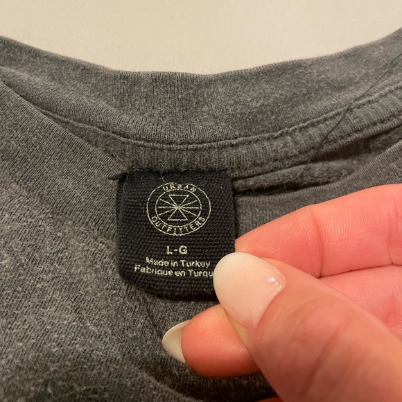 Urban outfitters 100% cotton cropped crewneck tee - Picture 2 of 6